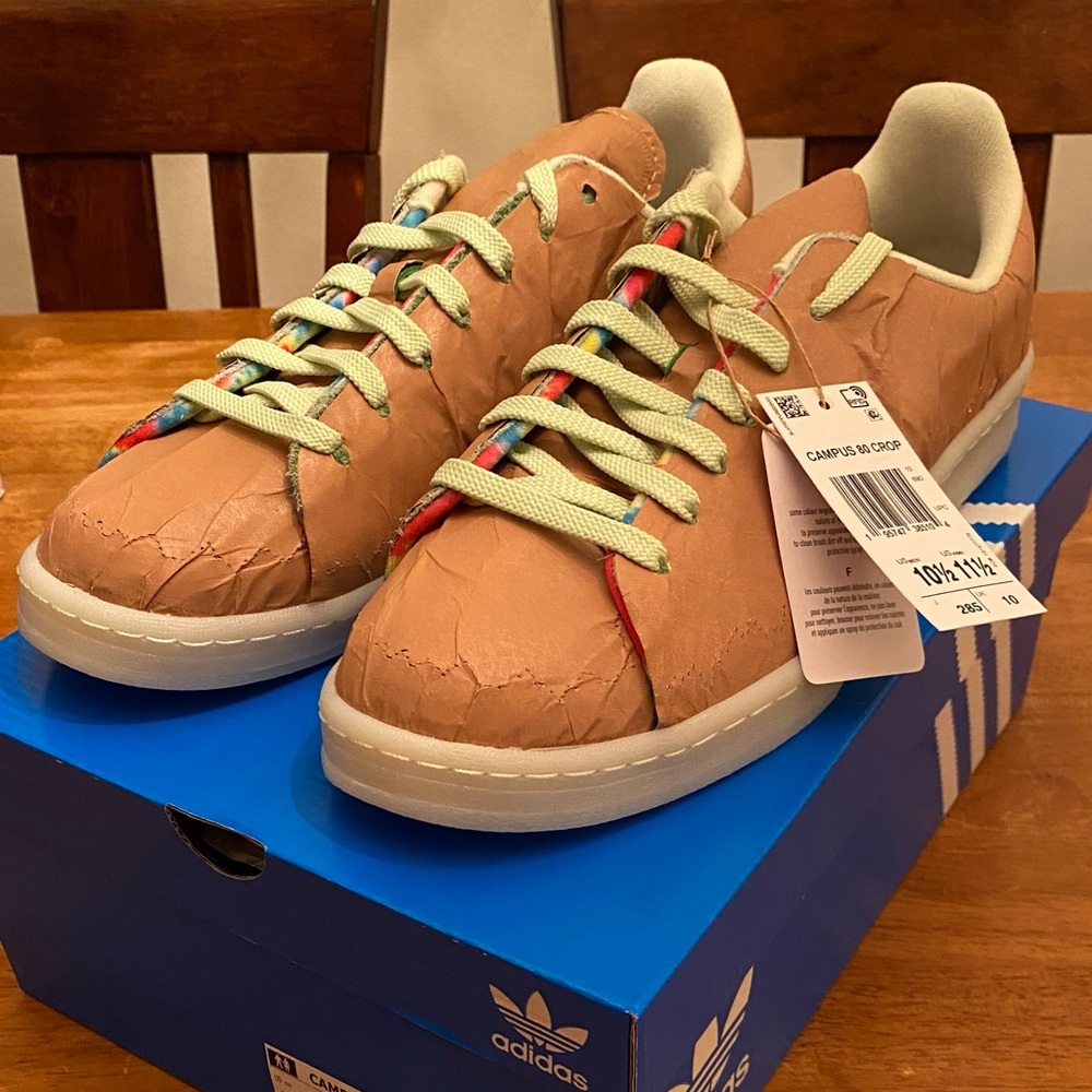 Adidas campus 80 “crop 4/20” size 10.5